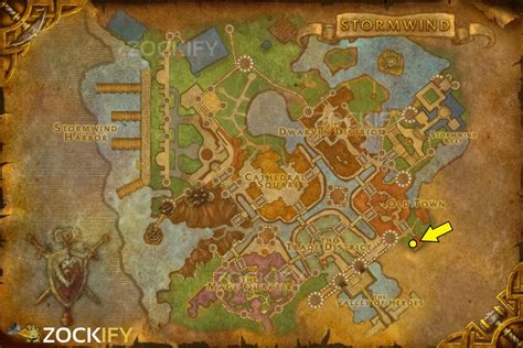 wow vendeur sac stormwind